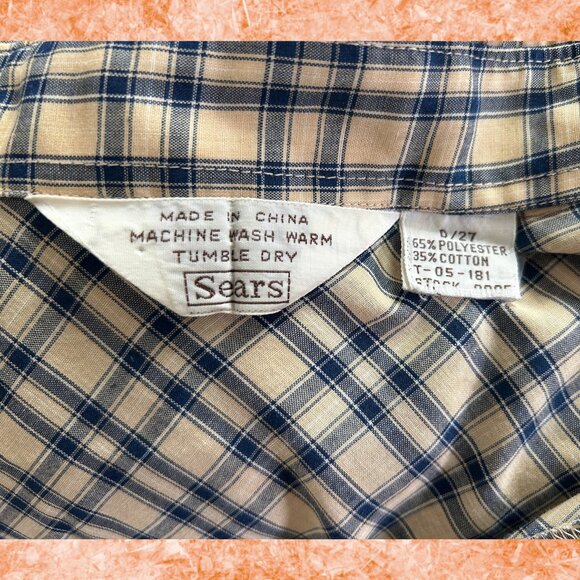 Vintage Sears Pearl Snap Western Shirt (Men’s S / Women’s M) - Picture 5 of 5